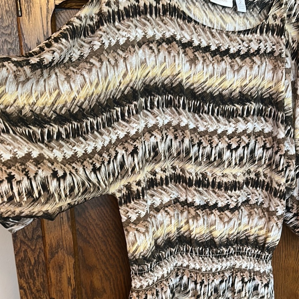 Chico's Multicolor Patterned Blouse - Picture 2 of 4